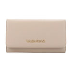 Mario Valentino Portafoglio Donna Beige con Bottone