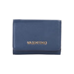 Mario Valentino Portafoglio Donna Jasmin Blu con Bottone