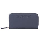 Mario Valentino Portafoglio Donna Rised Re in Ecopelle Martellata Blu