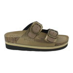 GoldStar Ciabatta Donna Platform Nocciola