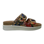 Enval Soft Ciabatta Donna Biscotto Floreale con Fibbie