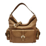 Biasia Borsa a Spalla Donna in Pelle Cuoio con Tasche