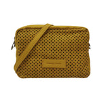 Pelletteria Veneta Camera Bag Donna Traforata Ocra