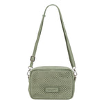 Pelletteria Veneta Camera Bag Donna Traforata Salvia