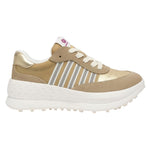 Fornarina Double Run Sneakers Donna Tortora Oro