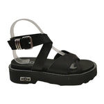 Cult Infradito Donna in Pelle Nera