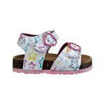 Balducci Sport Sandalo Bambina Bianco Multi con Stelle