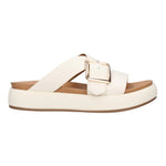 Inuovo Ciabatta Donna in Pelle Crema