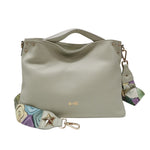 M Brc Borsa a Mano Donna Linea Obona Media in Pelle Acqua