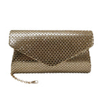Cayetano Giménez Pochette Donna Oro con Strass