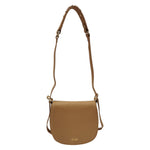 M Brc Borsa a Tracolla Donna Linea Lettering Cammello