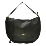 M Brc Borsa a Spalla Mezzaluna Grande Donna Linea Sole Nera