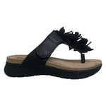 Enval Soft Infradito Donna in Pelle Nera