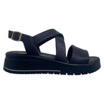 Enval Soft Sandalo Donna in Morbida Pelle Nero