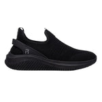 Refresh Slip On Donna in Tessuto Nero