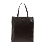 The Bridge Mirra Borsa Shopper Donna in Pelle Moka