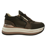 Keys Seakers Donna Marrone Platform Alto 60mm