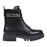 Guess Anfibio Donna Nero Marrone con Logo e Charms