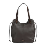 The Bridge Borsa a Spalla Donna Martina in Pelle Moka