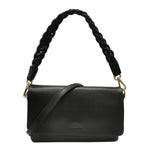 Gianni Conti Borsa a Spalla Donna in Pelle Nera con Tracolla