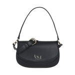 By Byblos Borsa a Tracolla Donna in Ecopelle Nera con Patta