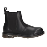 Cult Bealtes Donna in Pelle Nera con Elastico Laterale