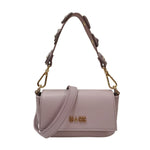 M Brc Borsa a Tracolla Donna Linea Petit in Pelle Glicine con Manico Fiorato