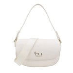 By Byblos Borsa a Spalla Donna Bianca con Tracolla in Tessuto