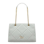 By Byblos Shopper Donna Trapuntata Perla con Manici a Catena