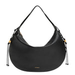 Coccinelle Borsa a Spalla Donna Grande Thess in Pelle Nera