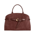Coccinelle Borsa a Mano Donna Sabine Media in Camoscio Viola