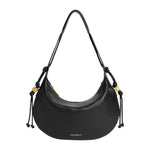 Coccinelle Borsa a Spalla Donna Thess in Pelle Nera