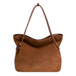 Coccinelle Borsa a Spalla Lizzie Donna in Camoscio Cognac