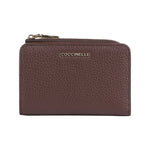Coccinelle Portafoglio Metallic Donna in Pelle Martellata Viola