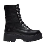 Timberland Tb0a5sahTimberland Anfibio Donna Nero in Pelle con Platform Stone Street Mid