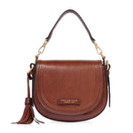 The Bridge Borsa a Tracolla Donna Linea Pearldistrict in Pelle Cuoio