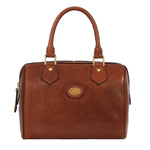 The Bridge Bauletto Donna in Pelle Cuoio con Tracolla