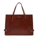 The Bridge Borsa a Spalla Donna Monica in Pelle Cuoio con Tracolla