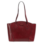 The Bridge Borsa a Spalla Donna Linea Magda in Pelle Barolo