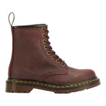 Dr. Martens 1460 Crazy Horse Anfibio Unisex Rosso Ciliegia