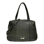M Brc Borsa a Mano Donna Linea Francy in Pelle Nera con Tracolla