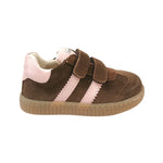 Balducci Sneakers Bambina in Camoscio Marrone Rosa