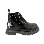 Balducci Sport Anfibio Bambina Nero Argento con Stella