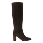 Guess Stivale Donna Marrone con Tacco Largo Alto 80mm