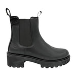 Lumberjack Beatles Donna Nero con Strass e Tacco Largo Alto 50mm