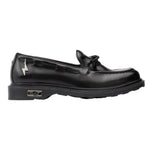 Cult Mocassino Donna in Ecopelle Lucida Nera con Charm e Fiocco