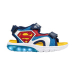 Geox Sandalo Bambino Ciberdron Superman Blu Rosso