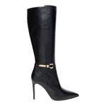 Nero Giardini Stivale Donna Nero a Punta e Tacco a Stiletto Alto 100mm