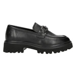 Keys Mocassino Donna Nero in Ecopelle con Morsetto