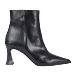 Albano Tronchetto Donna Nero in Pelle con Tacco Alto 75mm